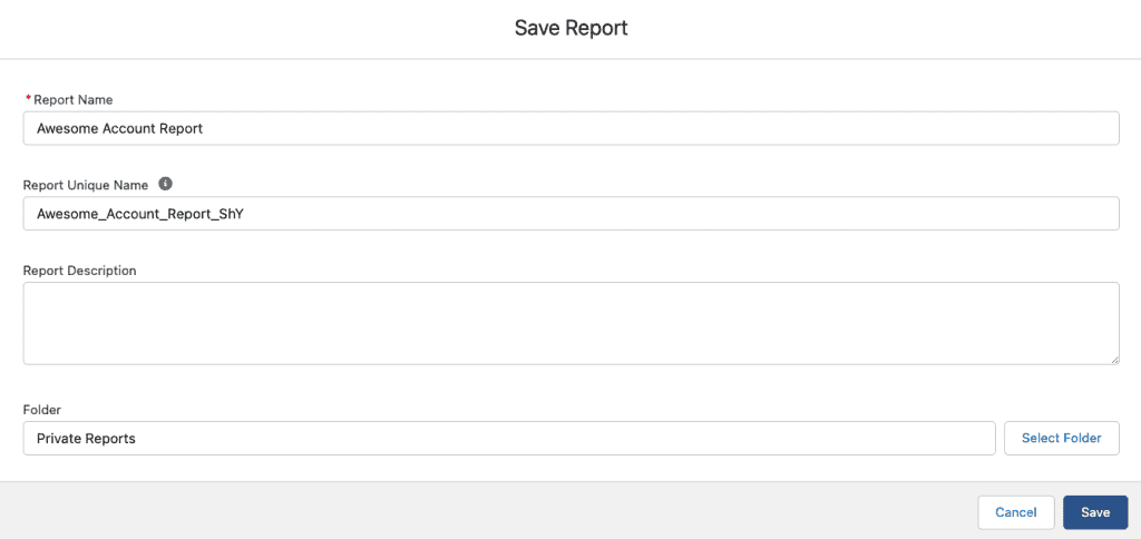 How To Create A Report In Salesforce 2025